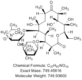 红霉素EP杂质H,红霉素A氮氧化物