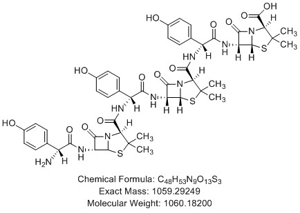 阿莫西林闭环三聚体