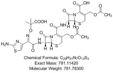 乙酰氧头孢他啶二聚体