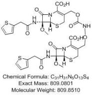 头孢西丁杂质G(EP二聚体)